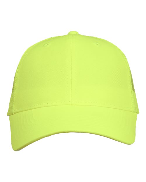 Valucap VC400 Mesh-Back Twill Trucker Cap #color_Neon Yellow