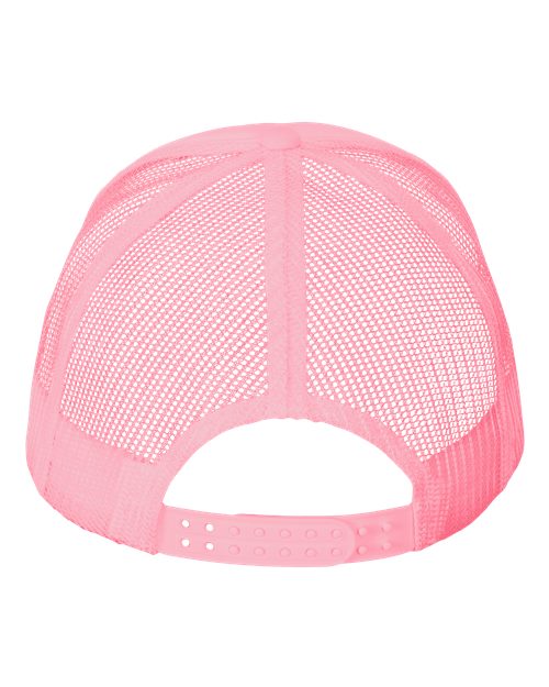 Valucap VC700 Foam Mesh-Back Trucker Cap #color_Pink