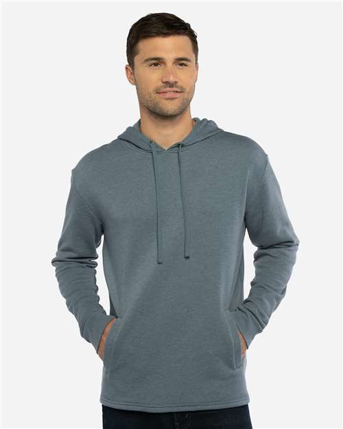 Next Level 9300 Adult PCH Pullover Hoodie #color_HEATHR SLATE BLU