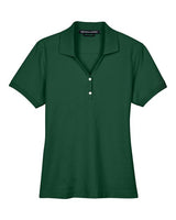 Devon & Jones D100W Ladies' Pima Piqu Y-Collar Polo #color_FOREST