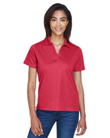 Harriton M354W Ladies' Micro-Piqu Polo #color_RED