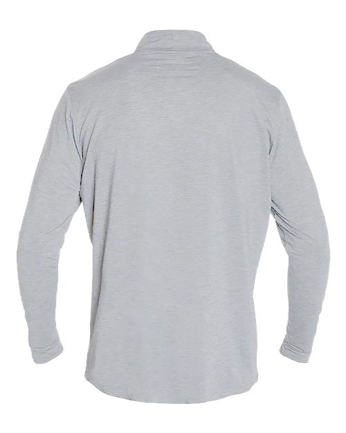 ANETIK MVQTRL9 Low Pro Quarter-Zip #color_Alloy Heathered
