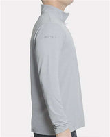 ANETIK MVQTRL9 Low Pro Quarter-Zip #color_Alloy Heathered
