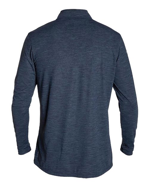 ANETIK MVQTRL9 Low Pro Quarter-Zip #color_Midnight Heathered