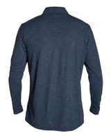 ANETIK MVQTRL9 Low Pro Quarter-Zip #color_Midnight Heathered