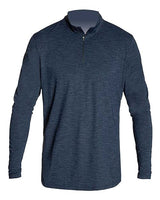 ANETIK MVQTRL9 Low Pro Quarter-Zip #color_Midnight Heathered