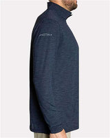 ANETIK MVQTRL9 Low Pro Quarter-Zip #color_Midnight Heathered