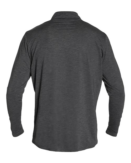 ANETIK MVQTRL9 Low Pro Quarter-Zip #color_Charcoal Heathered