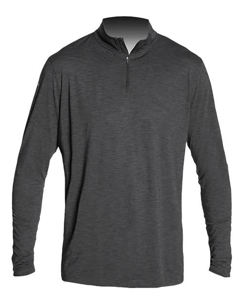 ANETIK MVQTRL9 Low Pro Quarter-Zip #color_Charcoal Heathered