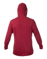ANETIK MVLPRH8 Low Pro Tech Hooded Long Sleeve T-Shirt #color_Pyro Heathered