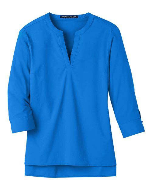 Devon & Jones DG542W Ladies' CrownLux Performance Stretch Tunic #color_FRENCH BLUE