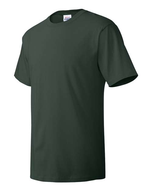 Hanes 5280 Unisex Comfortsoft Cotton T-Shirt #color_DEEP FOREST