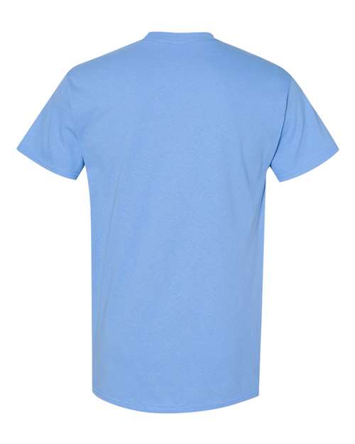 Gildan G500 Adult Heavy Cotton 5.3 oz. T-Shirt #color_CAROLINA BLUE