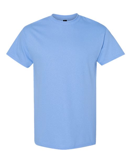 Gildan G500 Adult Heavy Cotton 5.3 oz. T-Shirt #color_CAROLINA BLUE