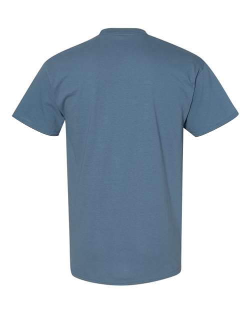 Gildan G500 Adult Heavy Cotton 5.3 oz. T-Shirt #color_INDIGO BLUE