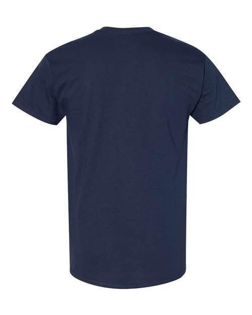 Gildan G500 Adult Heavy Cotton 5.3 oz. T-Shirt #color_NAVY