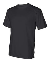 Badger 4120 B-Core Sport Shoulders T-Shirt #color_Black