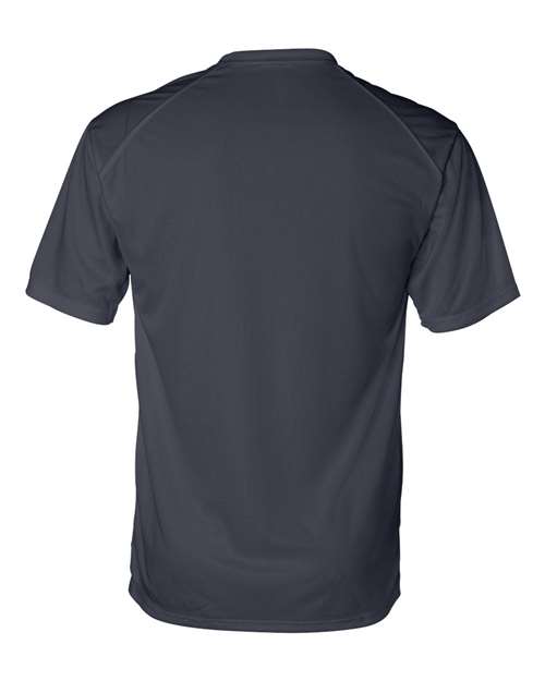 Badger 4120 B-Core Sport Shoulders T-Shirt #color_Navy