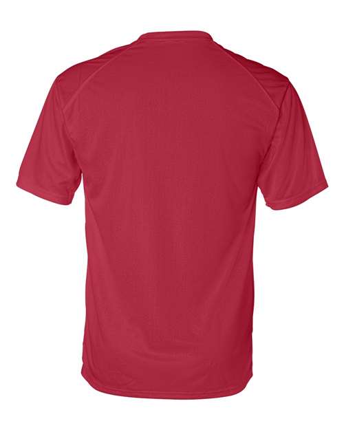 Badger 4120 B-Core Sport Shoulders T-Shirt #color_Red