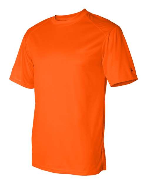 Badger 4120 B-Core Sport Shoulders T-Shirt #color_Safety Orange