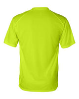Badger 4120 B-Core Sport Shoulders T-Shirt #color_Safety Yellow