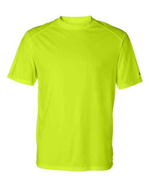 Badger 4120 B-Core Sport Shoulders T-Shirt #color_Safety Yellow