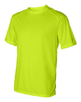 Badger 4120 B-Core Sport Shoulders T-Shirt #color_Safety Yellow