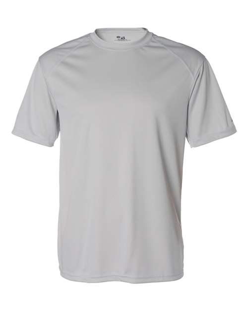Badger 4120 B-Core Sport Shoulders T-Shirt #color_Silver