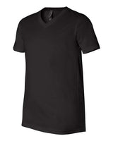 Bella + Canvas 3005 Unisex Jersey Short-Sleeve V-Neck T-Shirt #color_BLACK