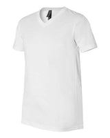 Bella + Canvas 3005 Unisex Jersey Short-Sleeve V-Neck T-Shirt #color_WHITE