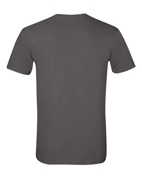 Gildan G640 Adult Softstyle 4.5 oz T-Shirt #color_CHARCOAL