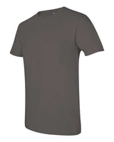 Gildan G640 Adult Softstyle 4.5 oz T-Shirt #color_CHARCOAL