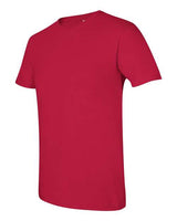 Gildan G640 Adult Softstyle 4.5 oz T-Shirt #color_CHERRY RED