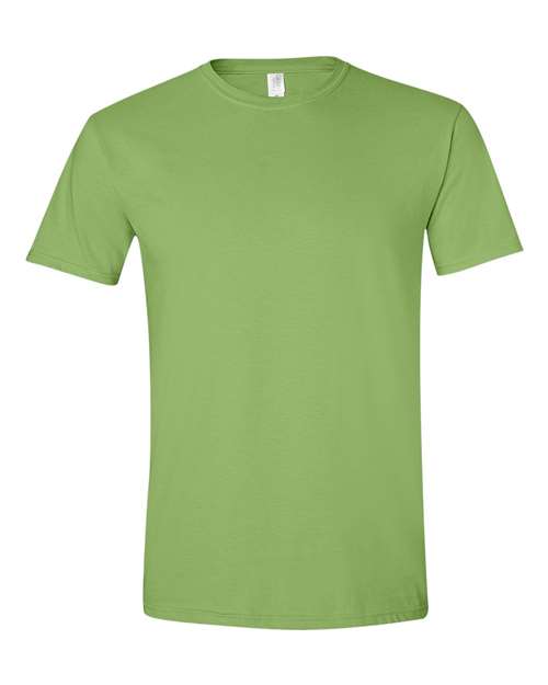 Gildan G640 Adult Softstyle 4.5 oz T-Shirt #color_KIWI