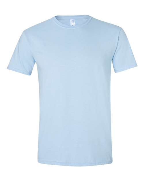 Gildan G640 Adult Softstyle 4.5 oz T-Shirt #color_LIGHT BLUE