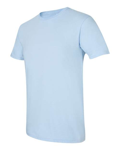 Gildan G640 Adult Softstyle 4.5 oz T-Shirt #color_LIGHT BLUE