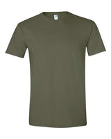 Gildan G640 Adult Softstyle 4.5 oz T-Shirt #color_MILITARY GREEN