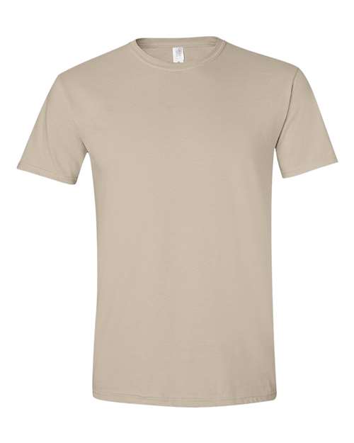 Gildan G640 Adult Softstyle 4.5 oz T-Shirt #color_SAND