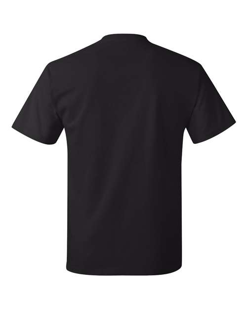 Hanes 5250T Men's Authentic-T T-Shirt #color_BLACK