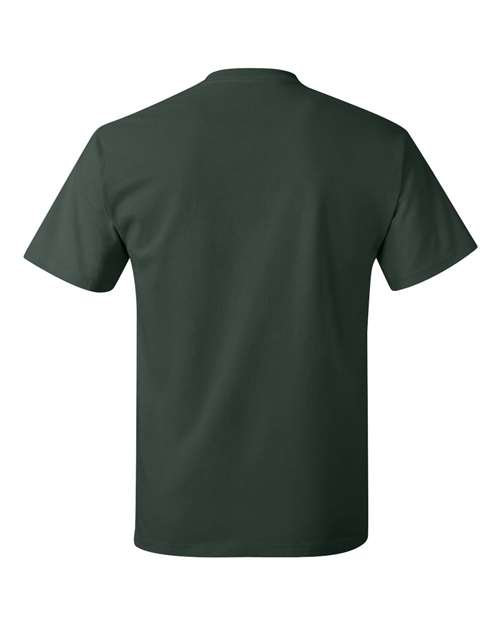 Hanes 5250T Men's Authentic-T T-Shirt #color_DEEP FOREST