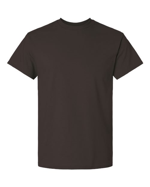 Gildan G200 Adult Ultra Cotton T-Shirt #color_DARK CHOCOLATE