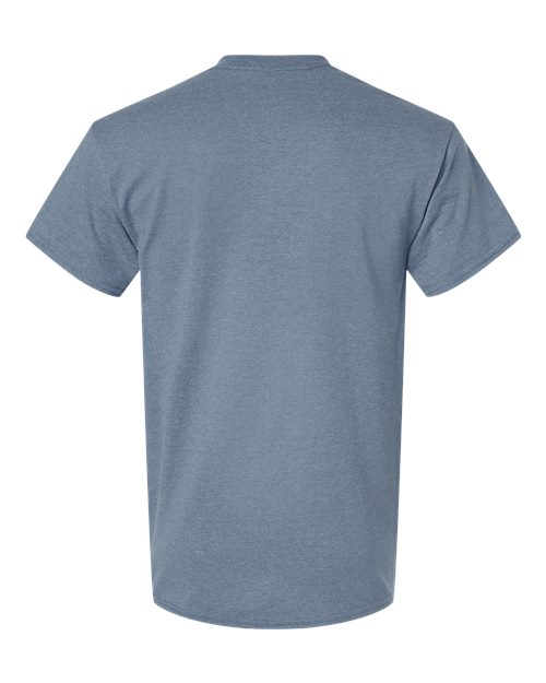 Gildan G200 Adult Ultra Cotton T-Shirt #color_HEATHER INDIGO