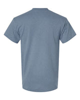 Gildan G200 Adult Ultra Cotton T-Shirt #color_HEATHER INDIGO