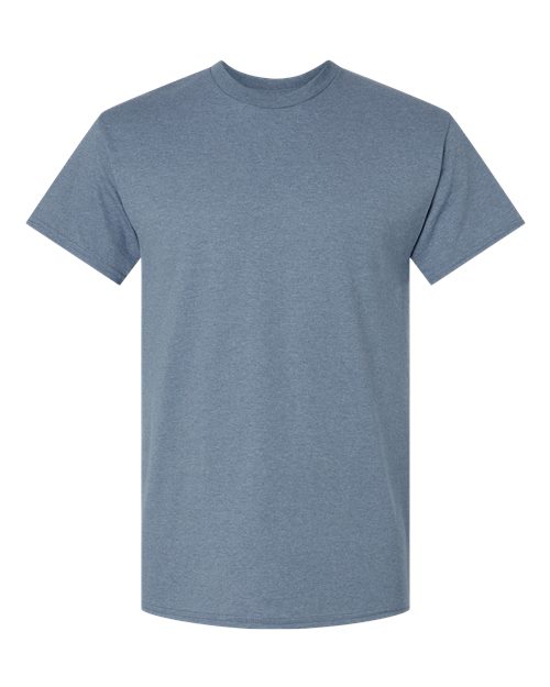 Gildan G200 Adult Ultra Cotton T-Shirt #color_HEATHER INDIGO