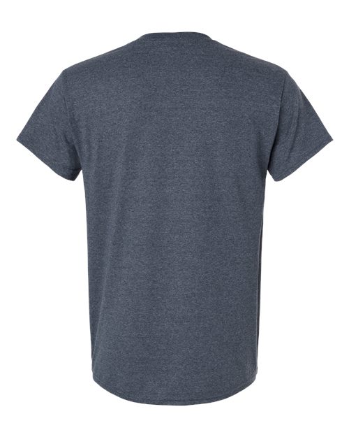 Gildan G200 Adult Ultra Cotton T-Shirt #color_HEATHER NAVY