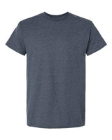 Gildan G200 Adult Ultra Cotton T-Shirt #color_HEATHER NAVY