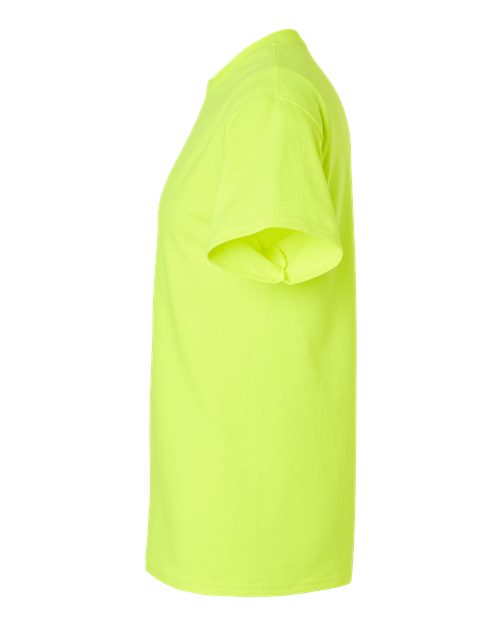 Gildan G200 Adult Ultra Cotton T-Shirt #color_SAFETY GREEN