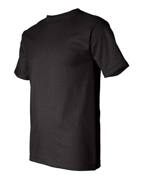 Bayside BA5100 Adult 6.1 oz., 100% Cotton T-Shirt #color_BLACK