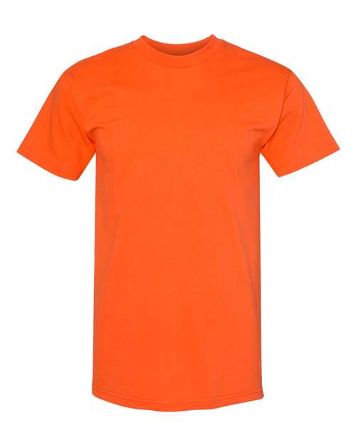 Bayside BA5100 Adult 6.1 oz., 100% Cotton T-Shirt #color_BRIGHT ORANGE