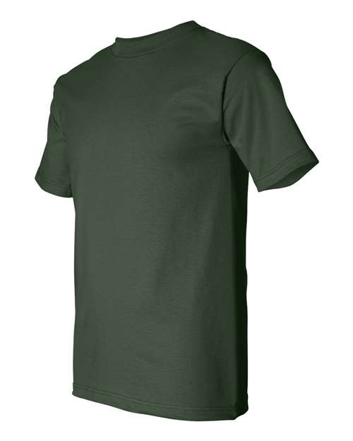 Bayside BA5100 Adult 6.1 oz., 100% Cotton T-Shirt #color_FOREST GREEN